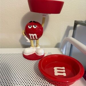 M&M'S Red Candy Dish Holder